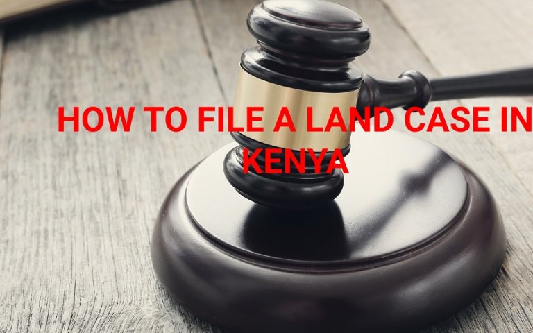 How to File a Land Case in Kenya